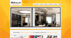 Desktop Screenshot of novienterijeri.com